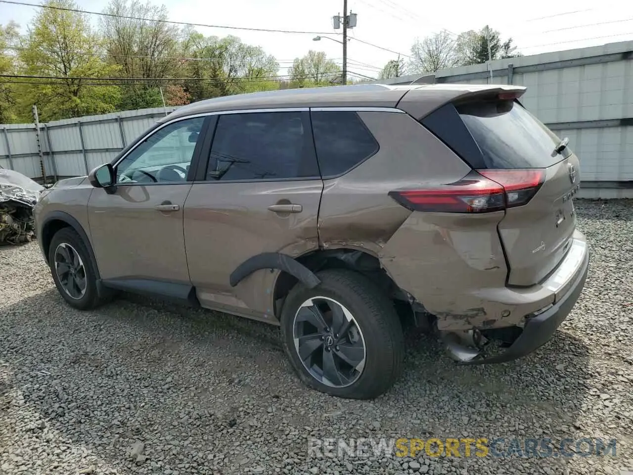 2 Photograph of a damaged car JN8BT3BB9RW449448 NISSAN ROGUE 2024