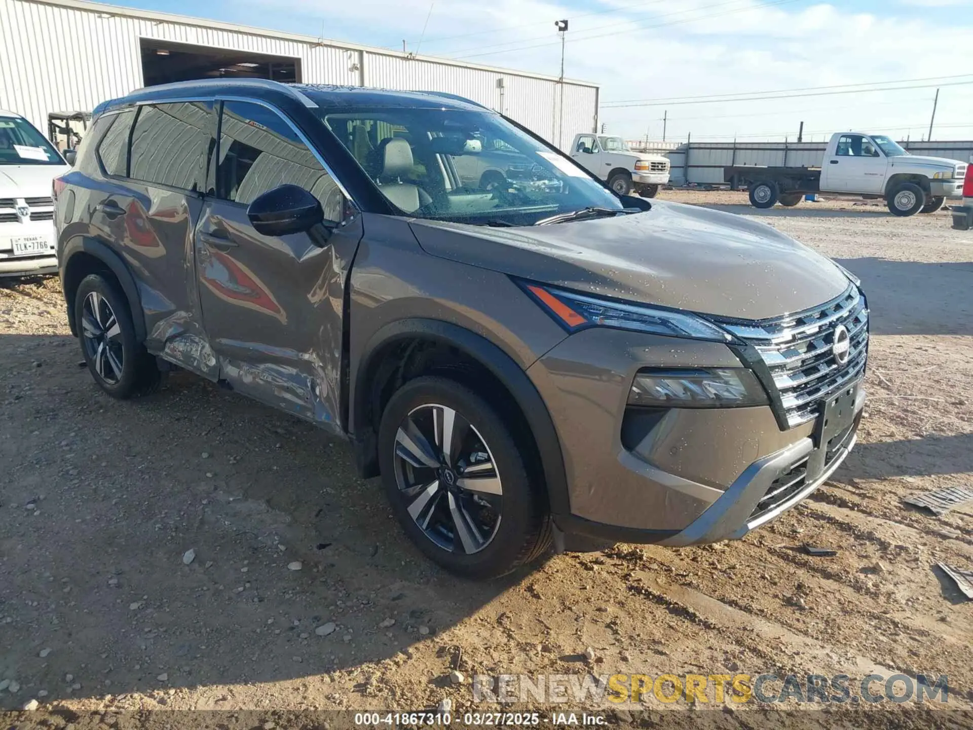 1 Photograph of a damaged car JN8BT3CA2RW360441 NISSAN ROGUE 2024