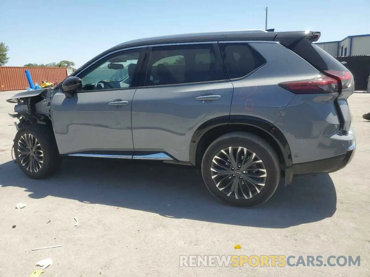 2 Photograph of a damaged car JN8BT3DC1RW070384 NISSAN ROGUE 2024