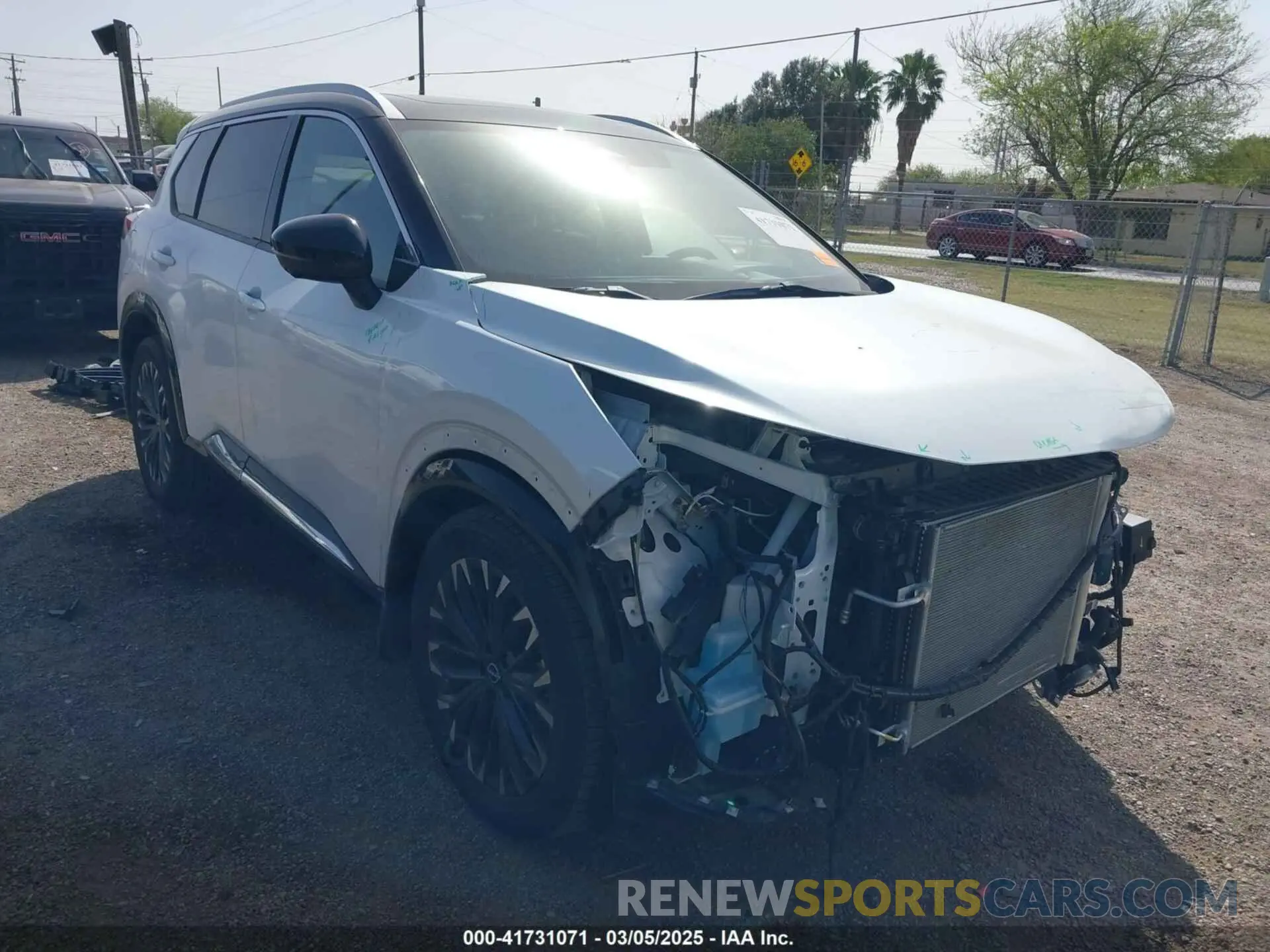 1 Photograph of a damaged car JN8BT3DC3RW071164 NISSAN ROGUE 2024