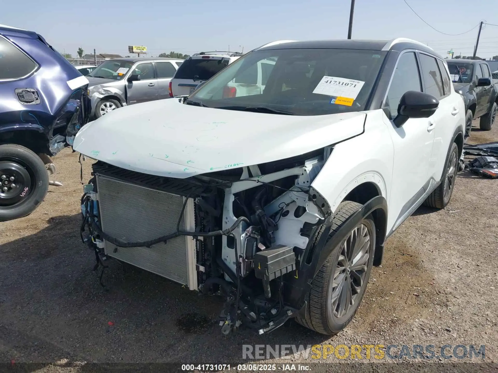 6 Photograph of a damaged car JN8BT3DC3RW071164 NISSAN ROGUE 2024