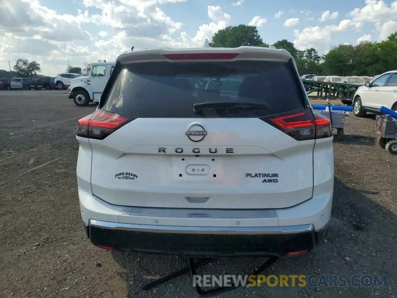 6 Фотография поврежденного автомобиля JN8BT3DD4RW452322 NISSAN ROGUE 2024