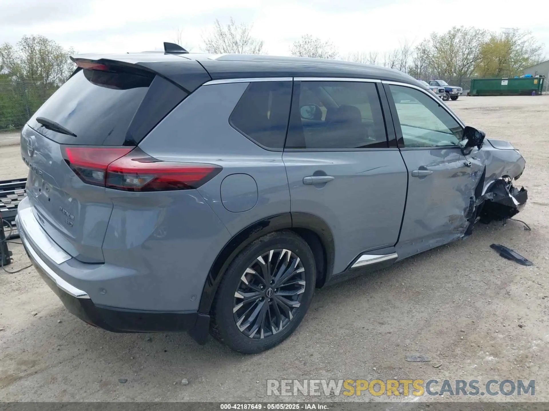 4 Фотография поврежденного автомобиля JN8BT3DDXRW253128 NISSAN ROGUE 2024