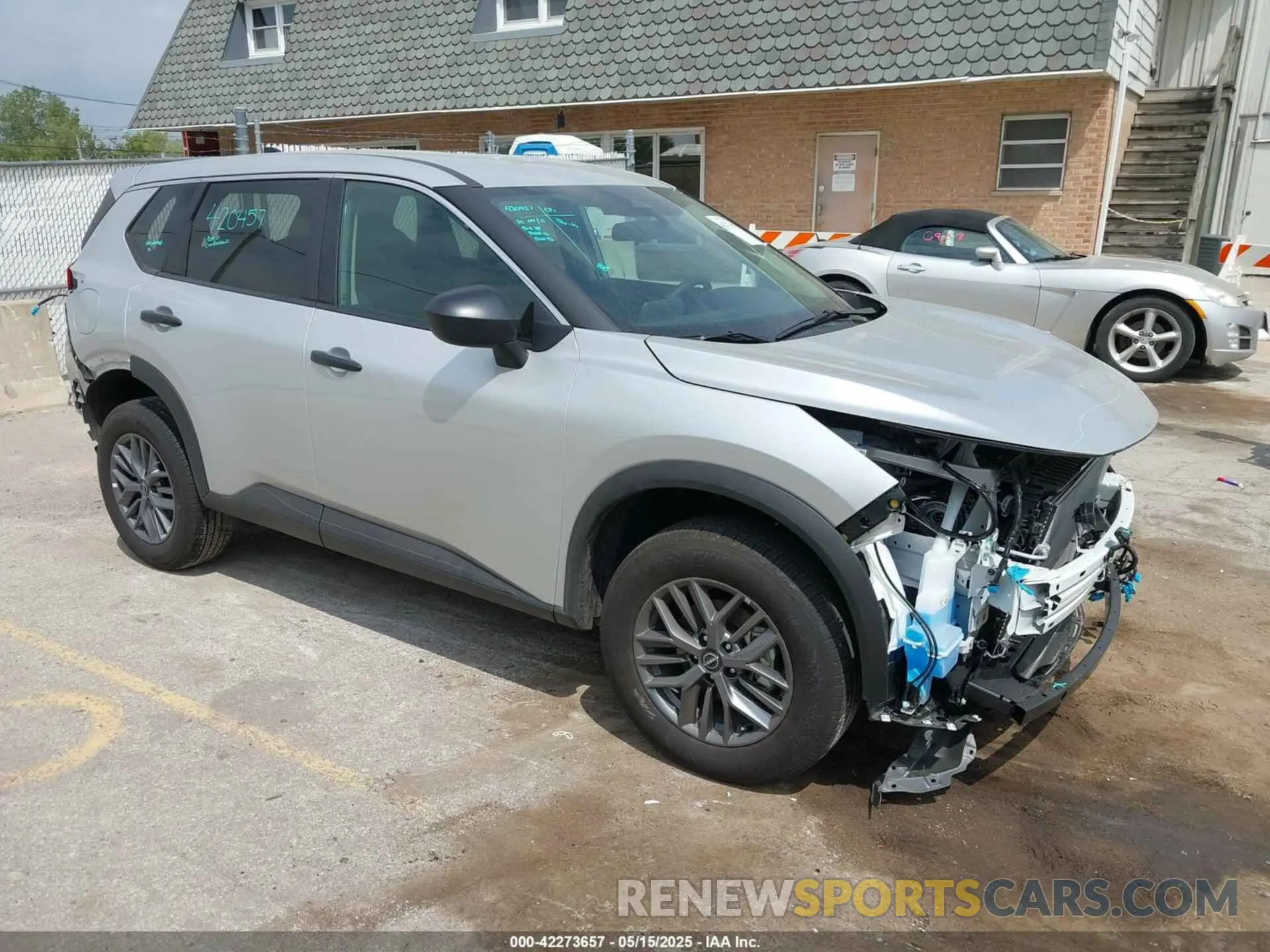 1 Photograph of a damaged car 5N1BT3AB4SC834268 NISSAN ROGUE 2025