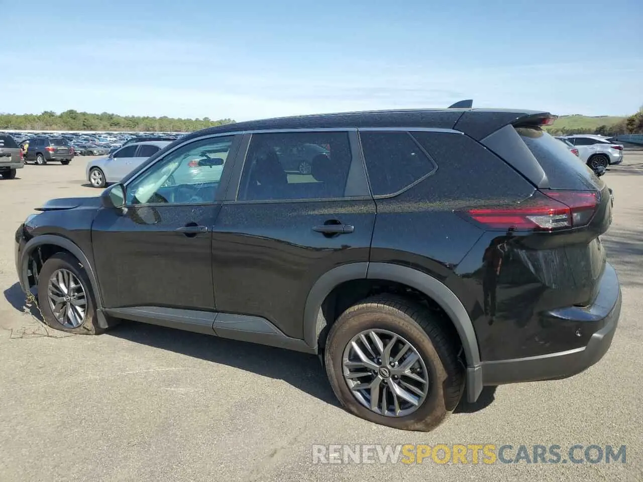 2 Photograph of a damaged car 5N1BT3AB9SC673321 NISSAN ROGUE 2025