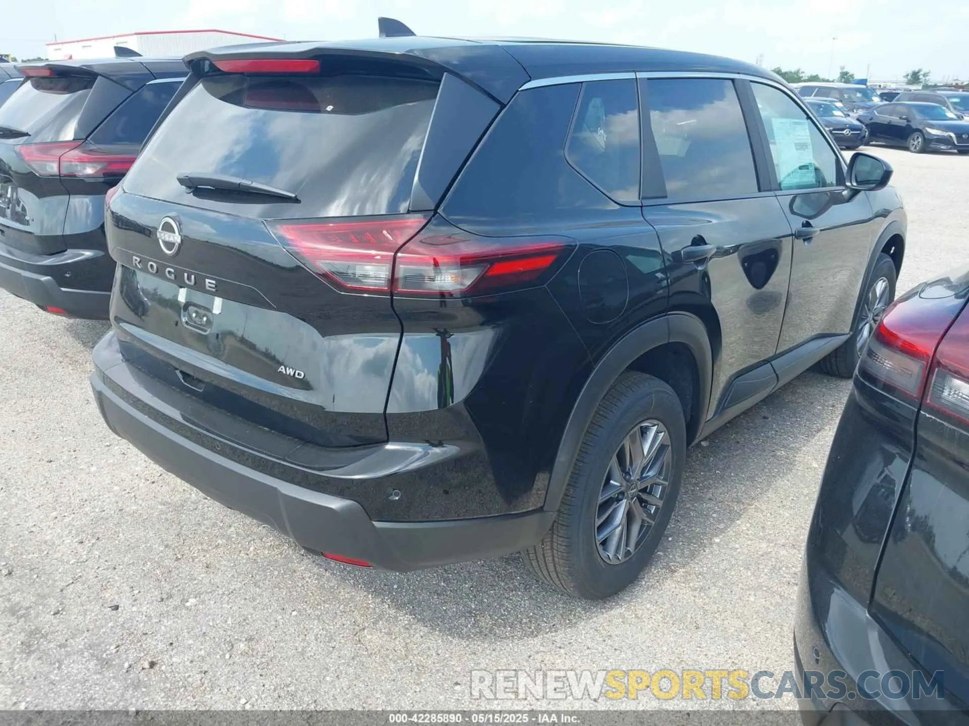 4 Фотография поврежденного автомобиля 5N1BT3ABXSC850913 NISSAN ROGUE 2025