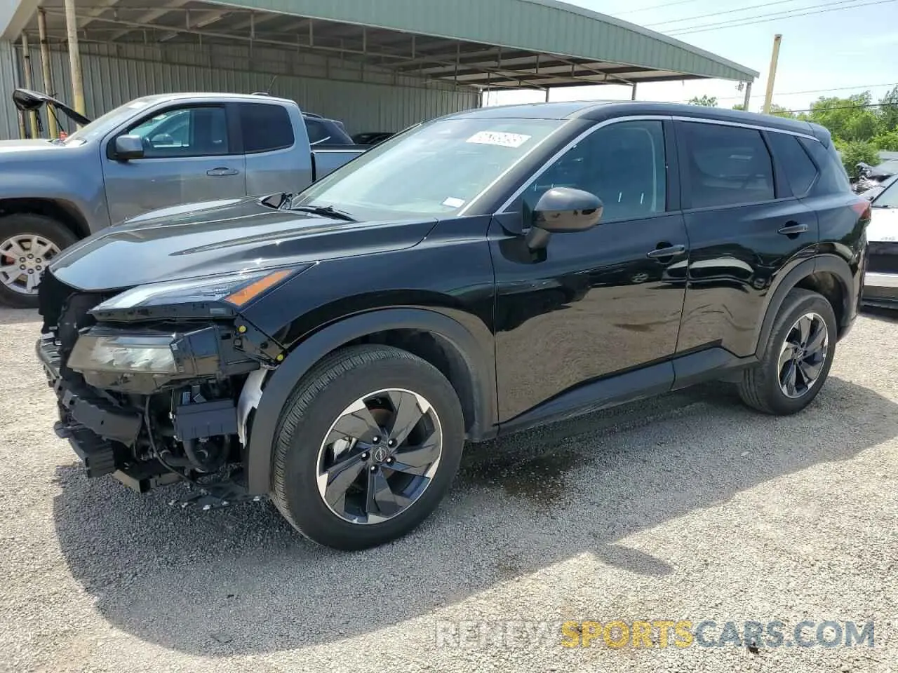 1 Photograph of a damaged car 5N1BT3BA0SC803301 NISSAN ROGUE 2025
