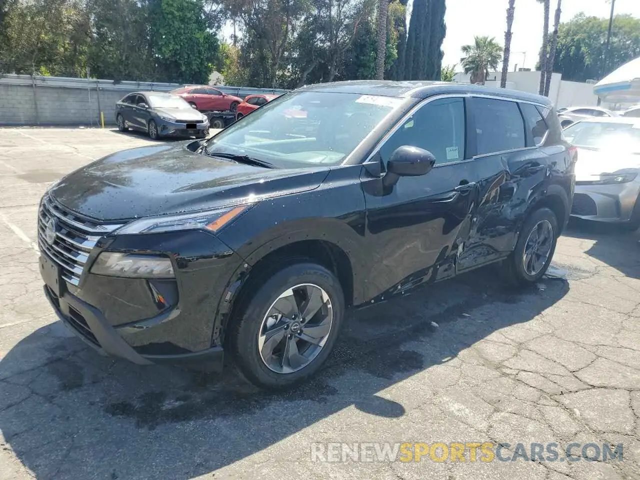 1 Photograph of a damaged car 5N1BT3BA0SC830403 NISSAN ROGUE 2025