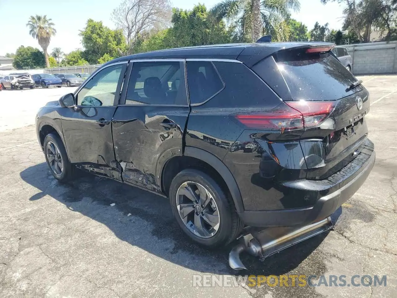 2 Photograph of a damaged car 5N1BT3BA0SC830403 NISSAN ROGUE 2025