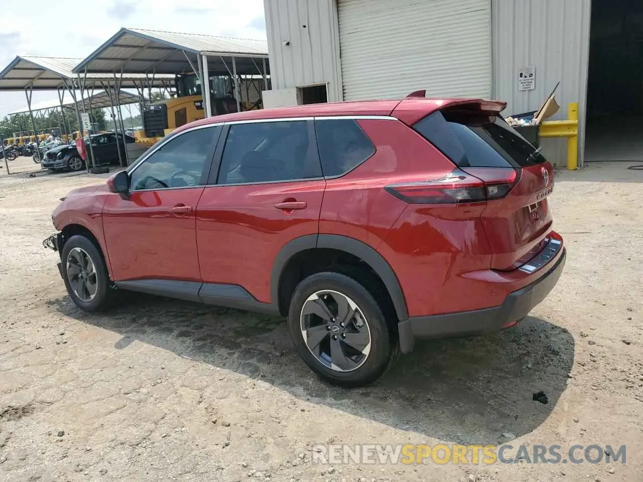 2 Photograph of a damaged car 5N1BT3BA1SC792244 NISSAN ROGUE 2025