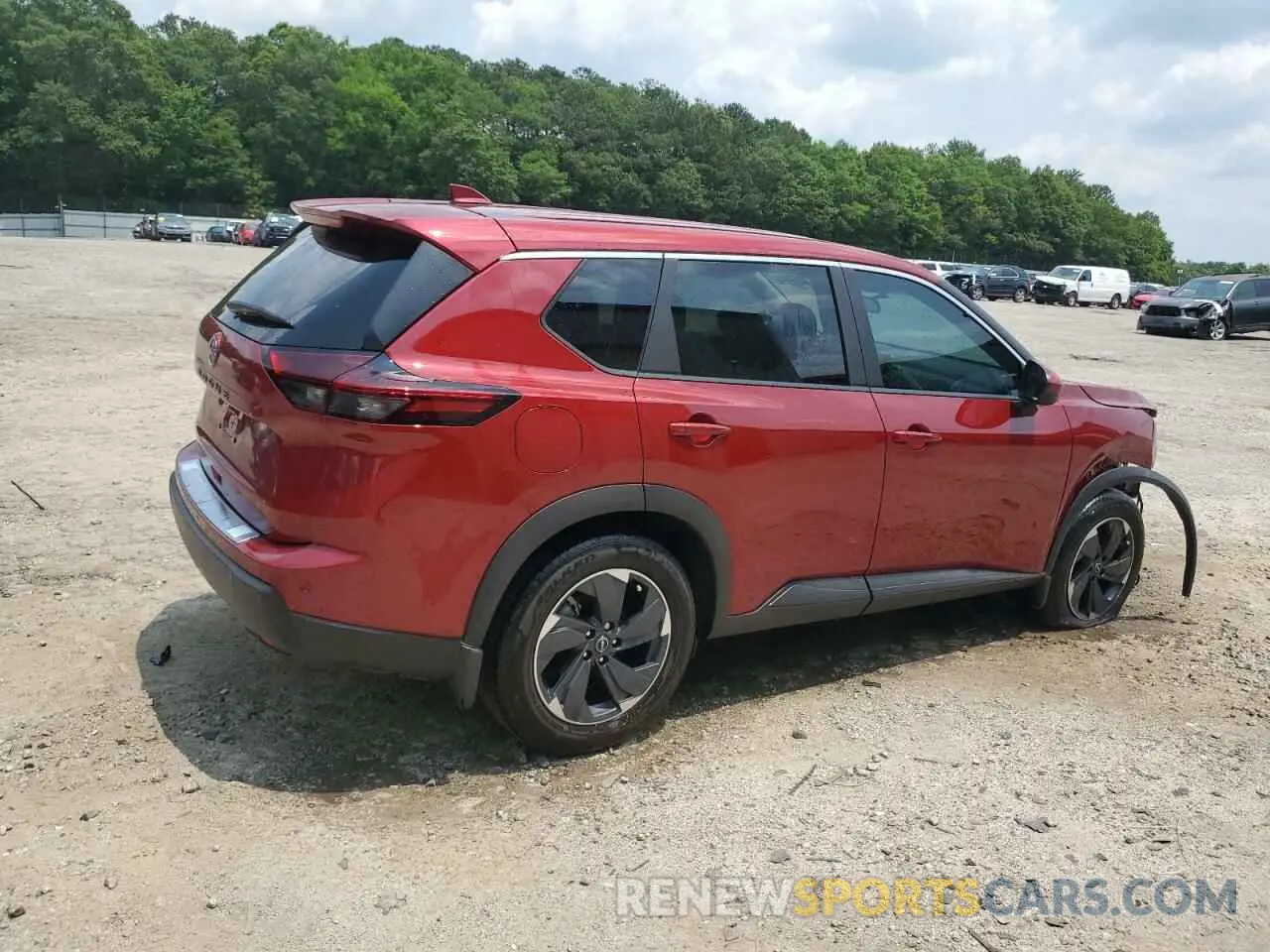 3 Photograph of a damaged car 5N1BT3BA1SC792244 NISSAN ROGUE 2025