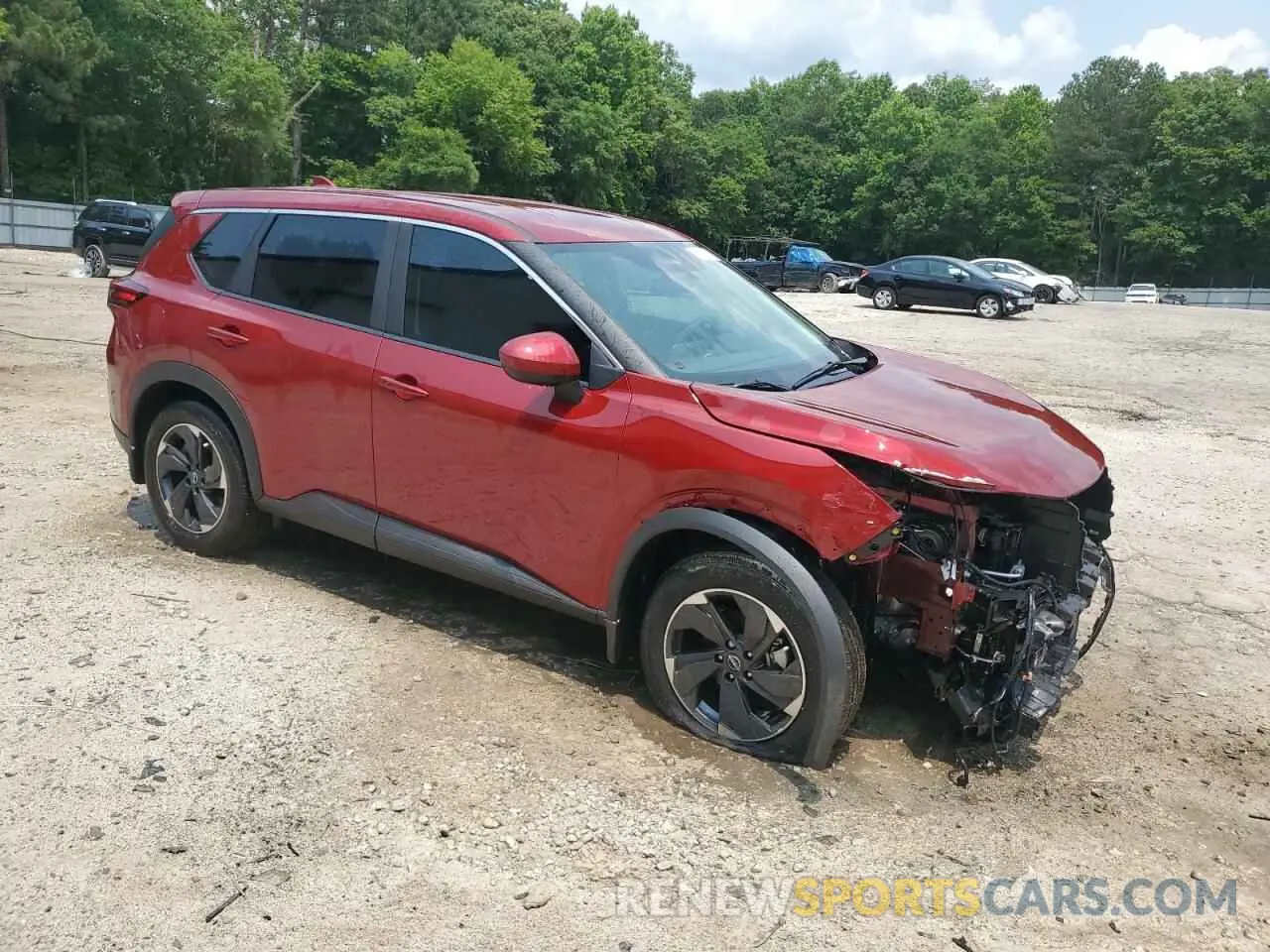 4 Photograph of a damaged car 5N1BT3BA1SC792244 NISSAN ROGUE 2025