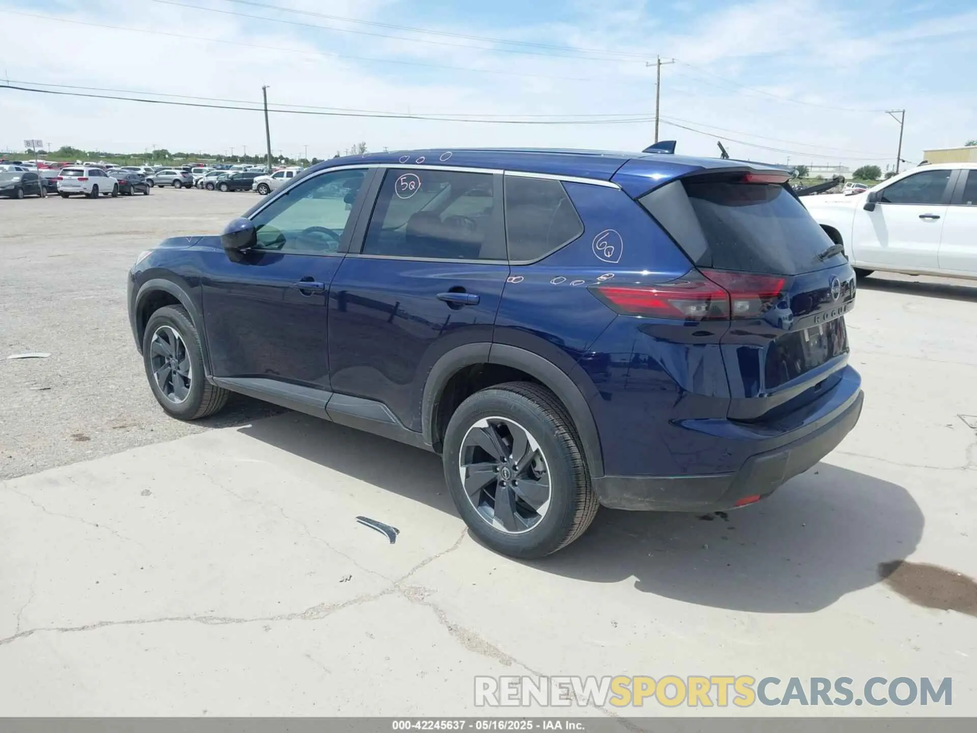 3 Фотография поврежденного автомобиля 5N1BT3BA1SC801203 NISSAN ROGUE 2025