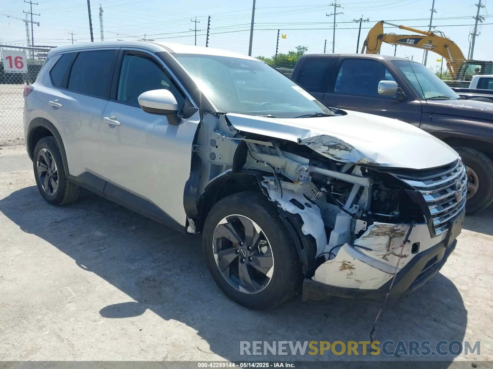 1 Photograph of a damaged car 5N1BT3BA1SC817949 NISSAN ROGUE 2025