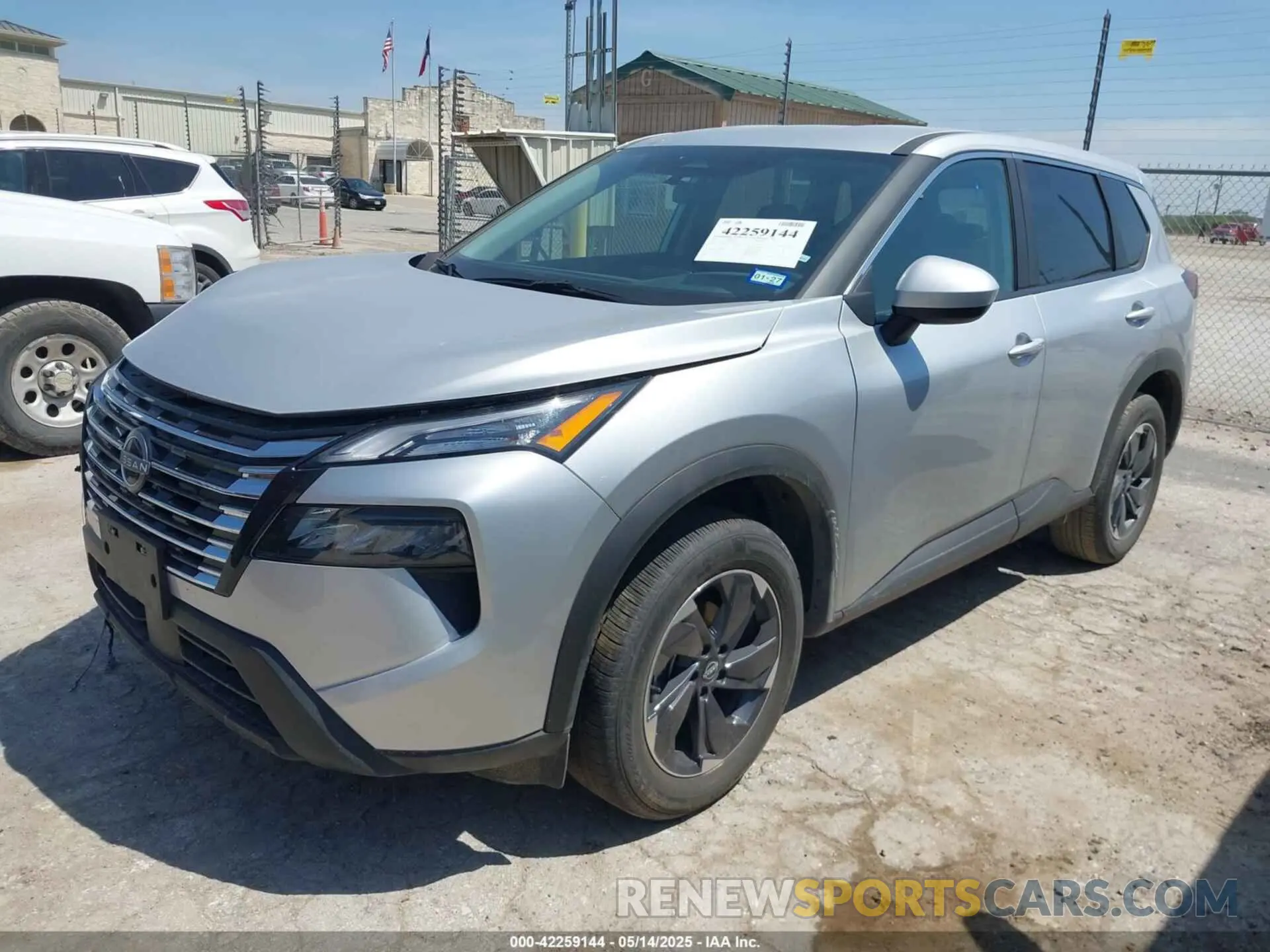 2 Photograph of a damaged car 5N1BT3BA1SC817949 NISSAN ROGUE 2025
