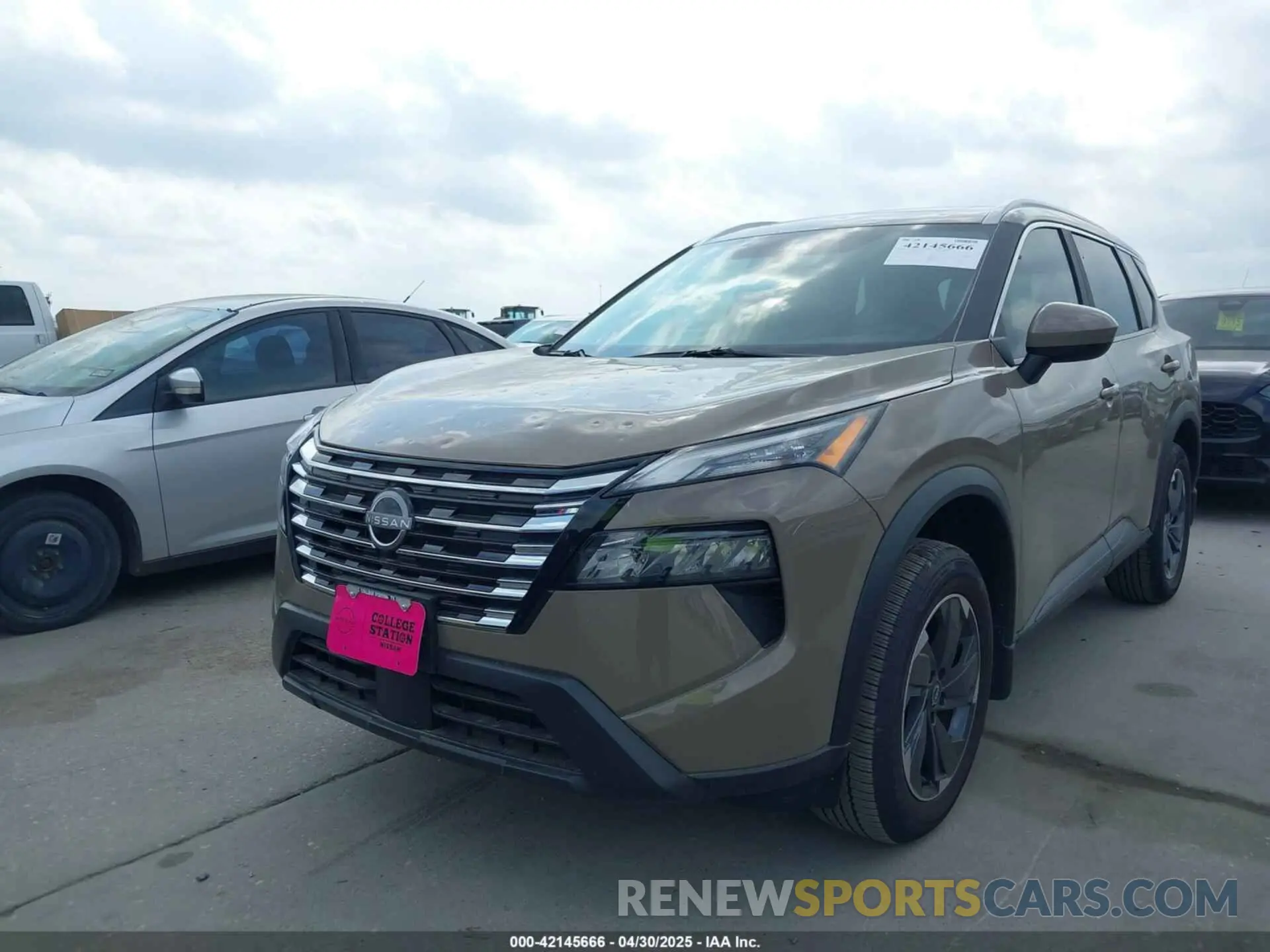 2 Photograph of a damaged car 5N1BT3BA3SC673997 NISSAN ROGUE 2025