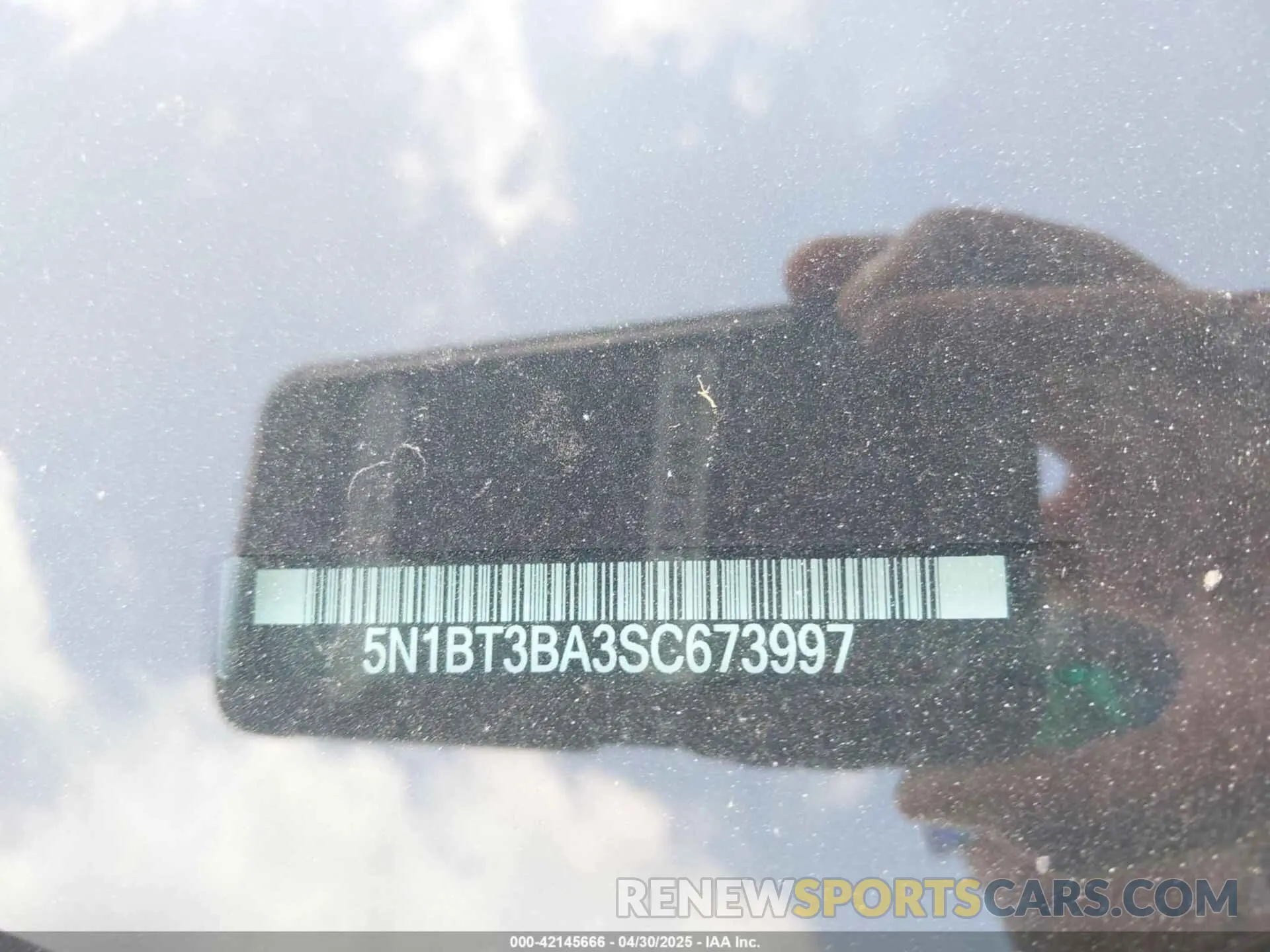 9 Photograph of a damaged car 5N1BT3BA3SC673997 NISSAN ROGUE 2025