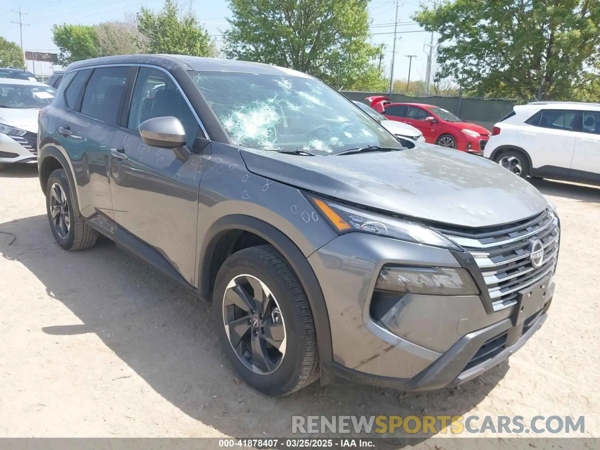 1 Photograph of a damaged car 5N1BT3BA3SC765904 NISSAN ROGUE 2025