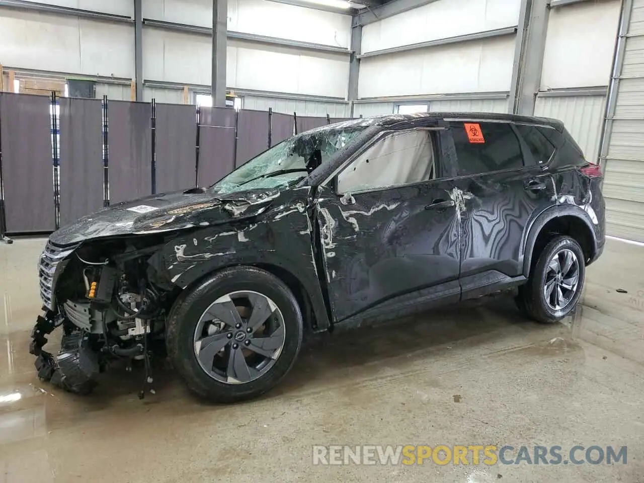 1 Photograph of a damaged car 5N1BT3BA3SC802935 NISSAN ROGUE 2025