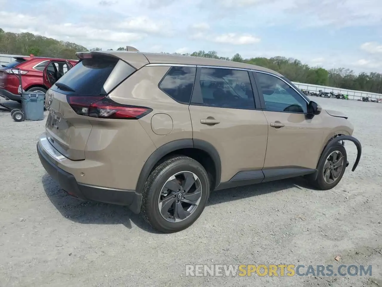 3 Photograph of a damaged car 5N1BT3BA4SC804189 NISSAN ROGUE 2025