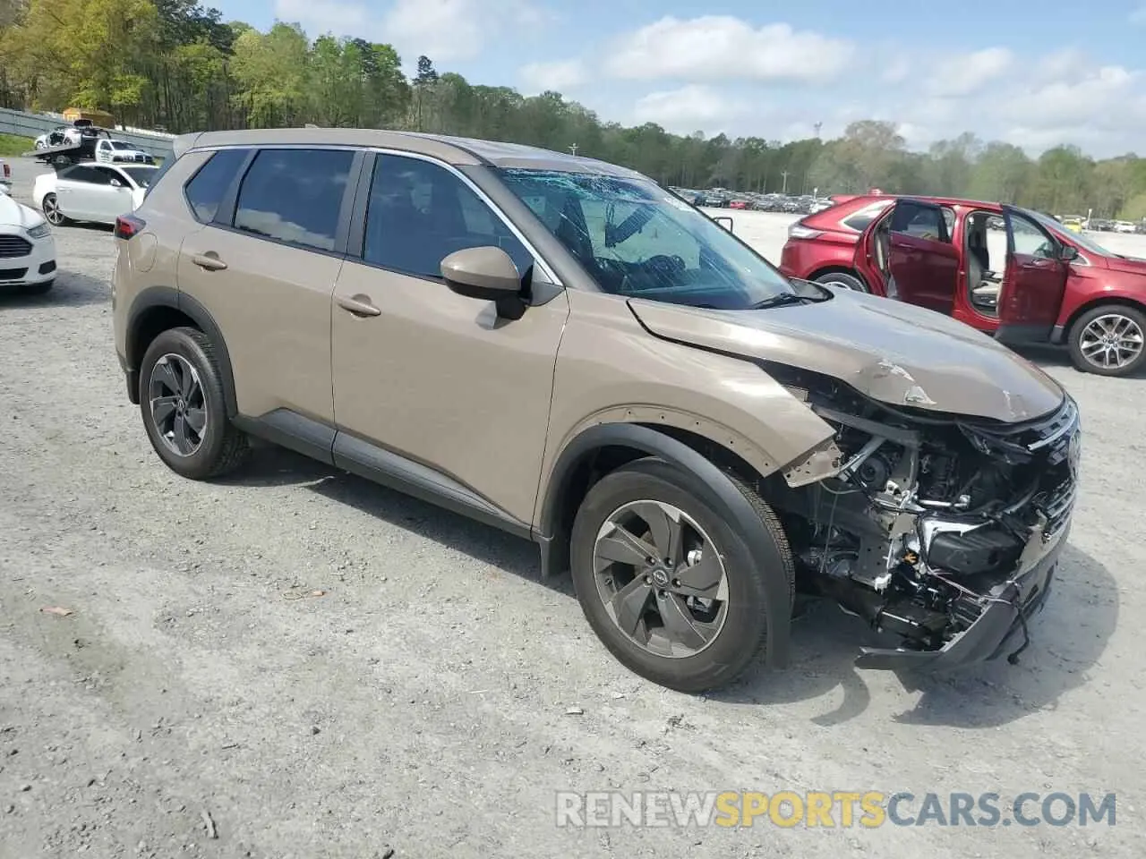 4 Photograph of a damaged car 5N1BT3BA4SC804189 NISSAN ROGUE 2025