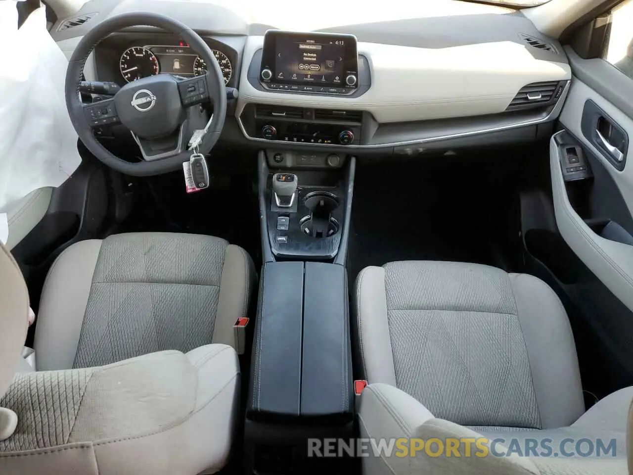 8 Фотография поврежденного автомобиля 5N1BT3BA5SC791159 NISSAN ROGUE 2025