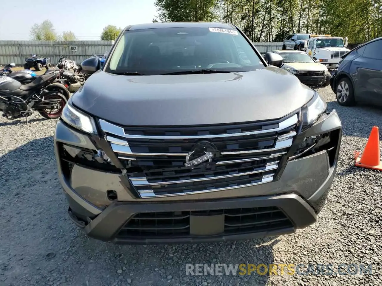 5 Photograph of a damaged car 5N1BT3BA5SC814780 NISSAN ROGUE 2025