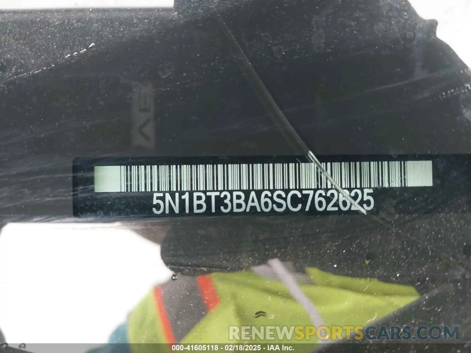 9 Фотография поврежденного автомобиля 5N1BT3BA6SC762625 NISSAN ROGUE 2025