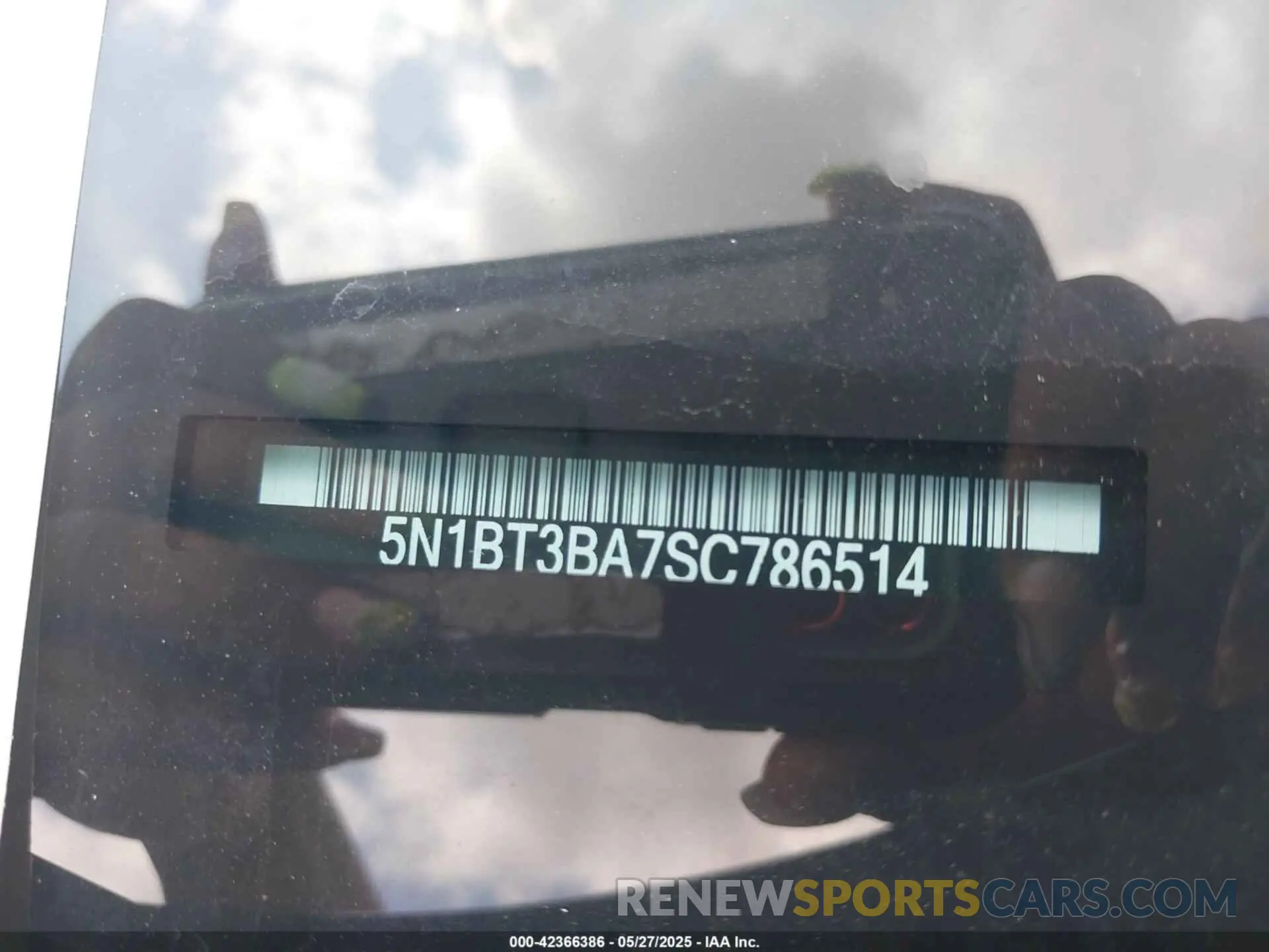 9 Фотография поврежденного автомобиля 5N1BT3BA7SC786514 NISSAN ROGUE 2025