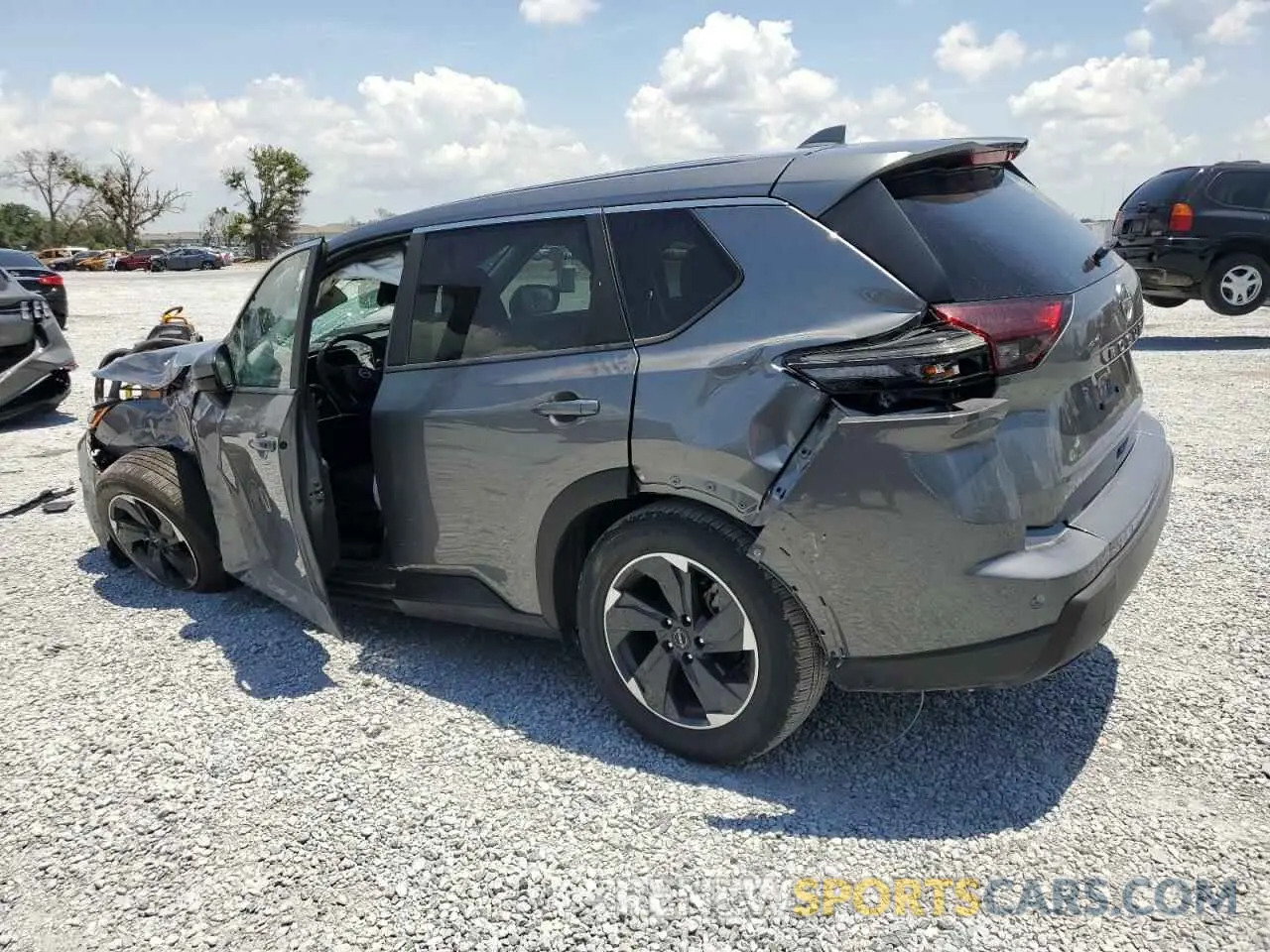 2 Photograph of a damaged car 5N1BT3BA8SC798879 NISSAN ROGUE 2025