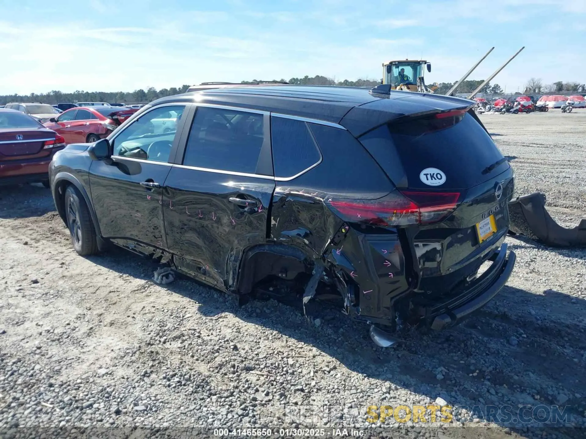 3 Photograph of a damaged car 5N1BT3BA9SC672434 NISSAN ROGUE 2025