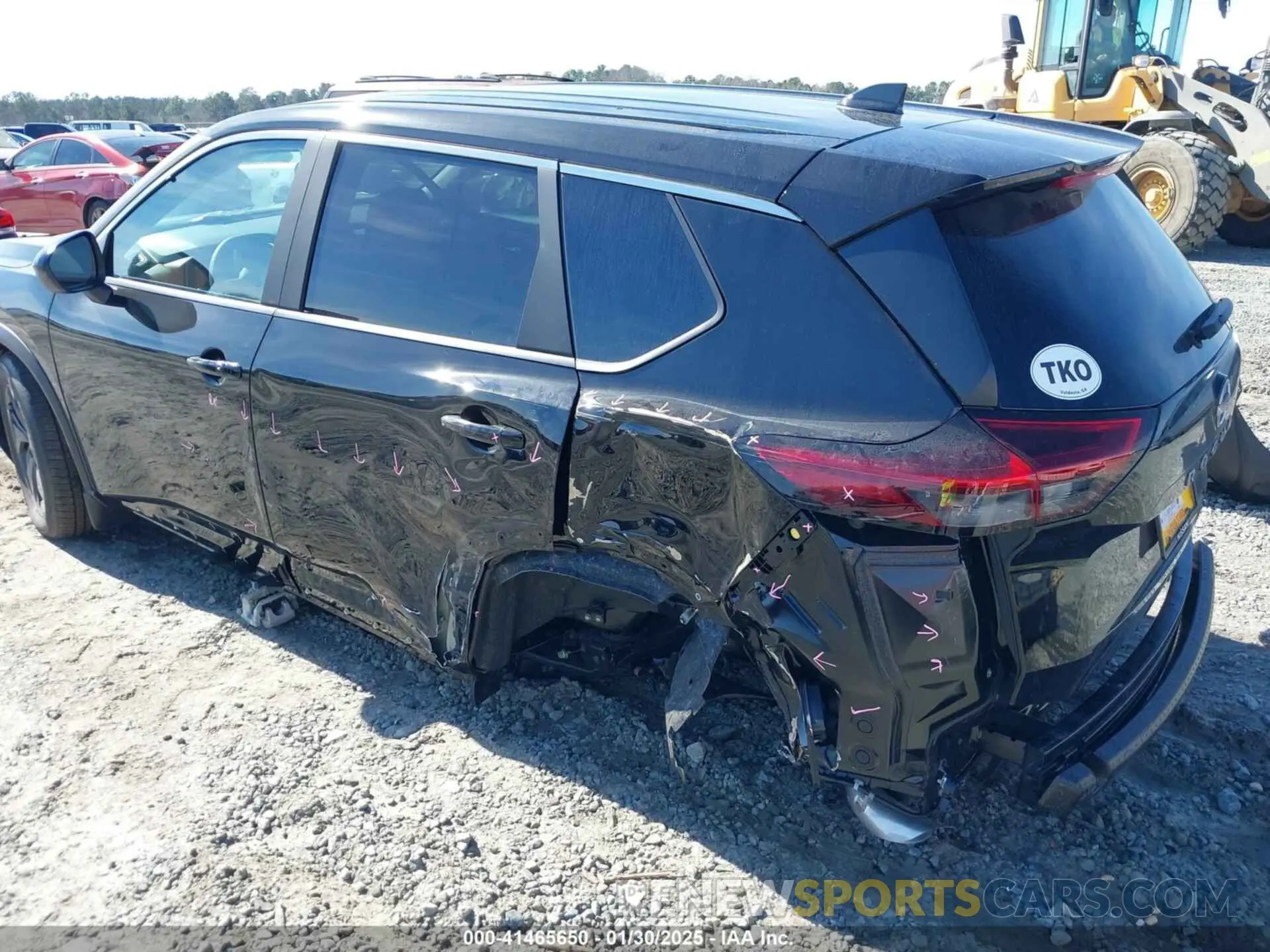 6 Photograph of a damaged car 5N1BT3BA9SC672434 NISSAN ROGUE 2025