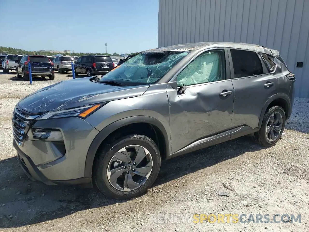 1 Photograph of a damaged car 5N1BT3BA9SC803281 NISSAN ROGUE 2025