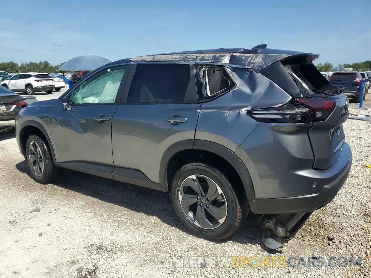 2 Photograph of a damaged car 5N1BT3BA9SC803281 NISSAN ROGUE 2025