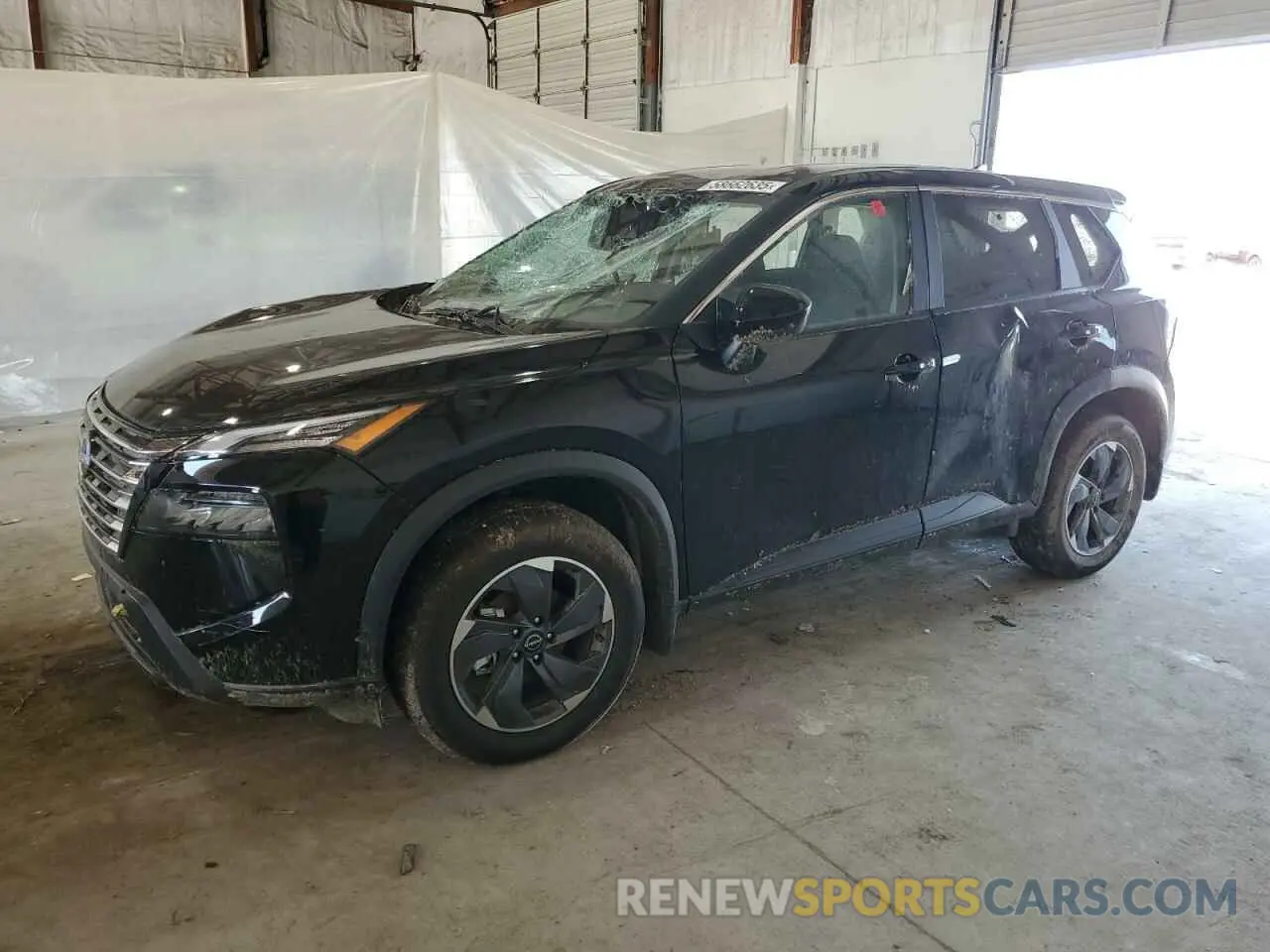 1 Photograph of a damaged car 5N1BT3BA9SC840699 NISSAN ROGUE 2025