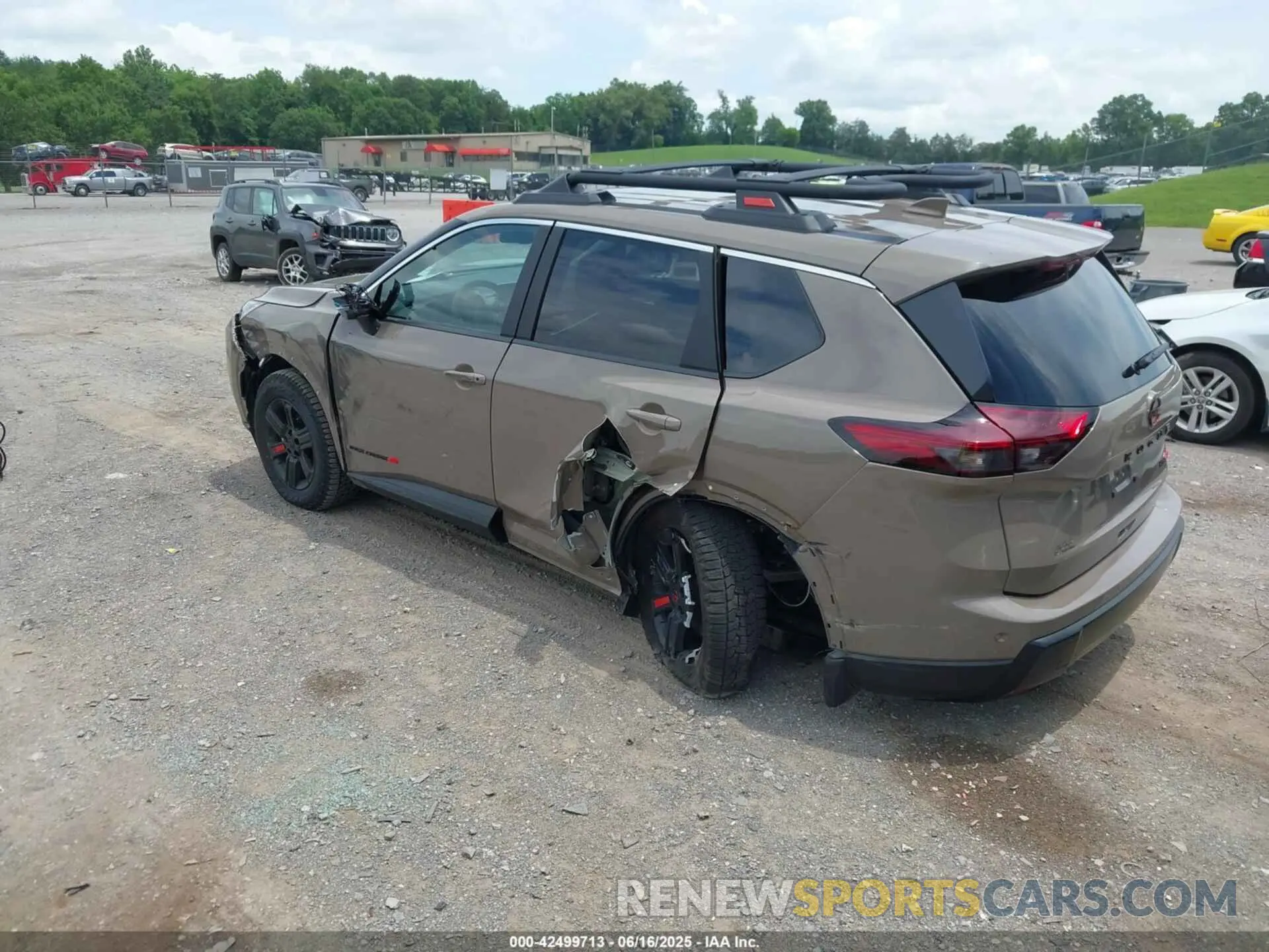 3 Photograph of a damaged car 5N1BT3BB0SC826764 NISSAN ROGUE 2025