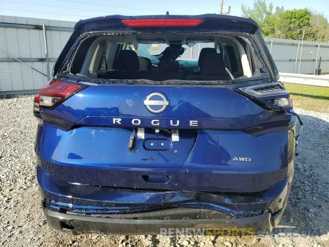 6 Photograph of a damaged car 5N1BT3BB1SC789885 NISSAN ROGUE 2025