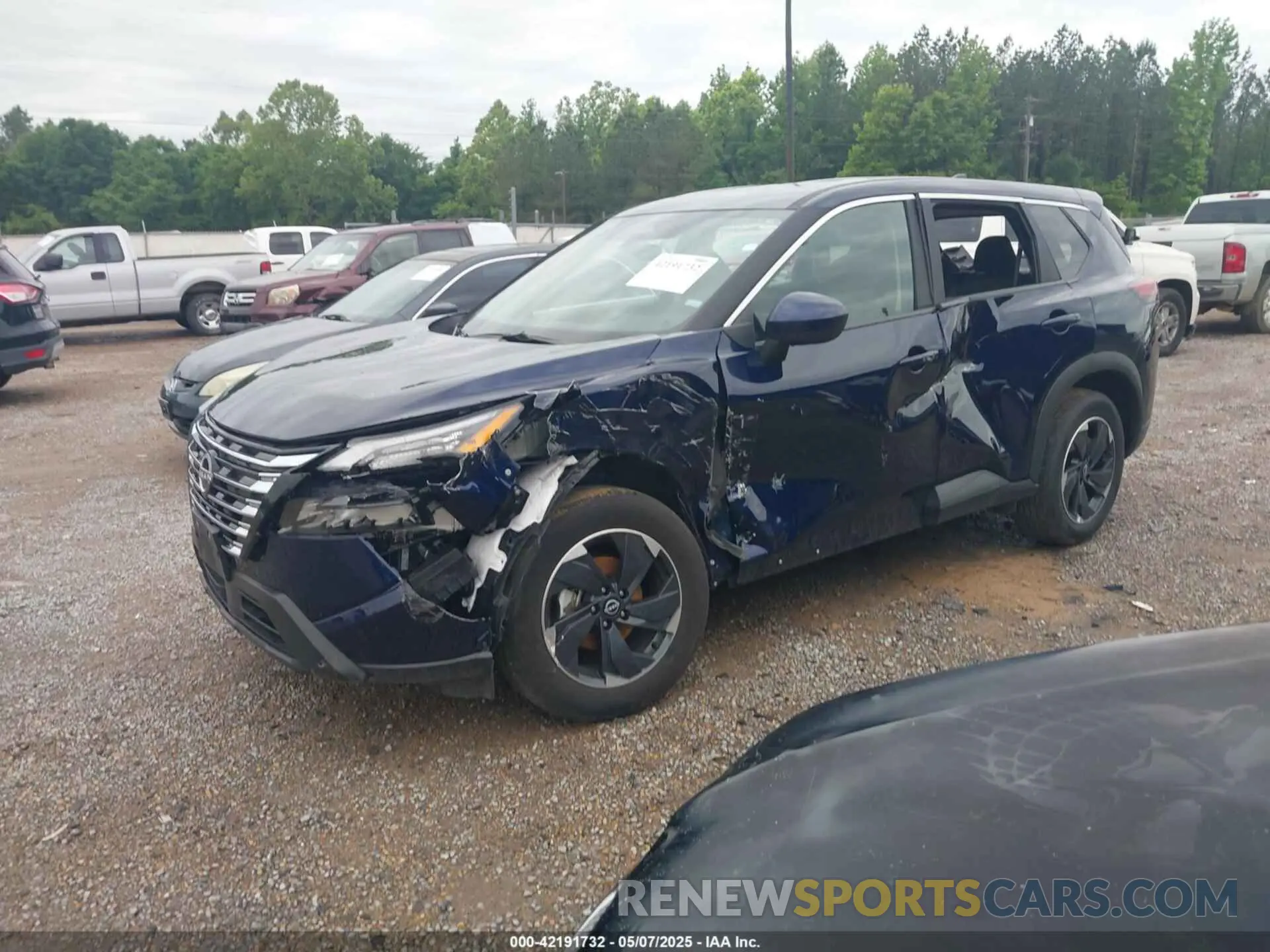 2 Photograph of a damaged car 5N1BT3BB2SC782704 NISSAN ROGUE 2025