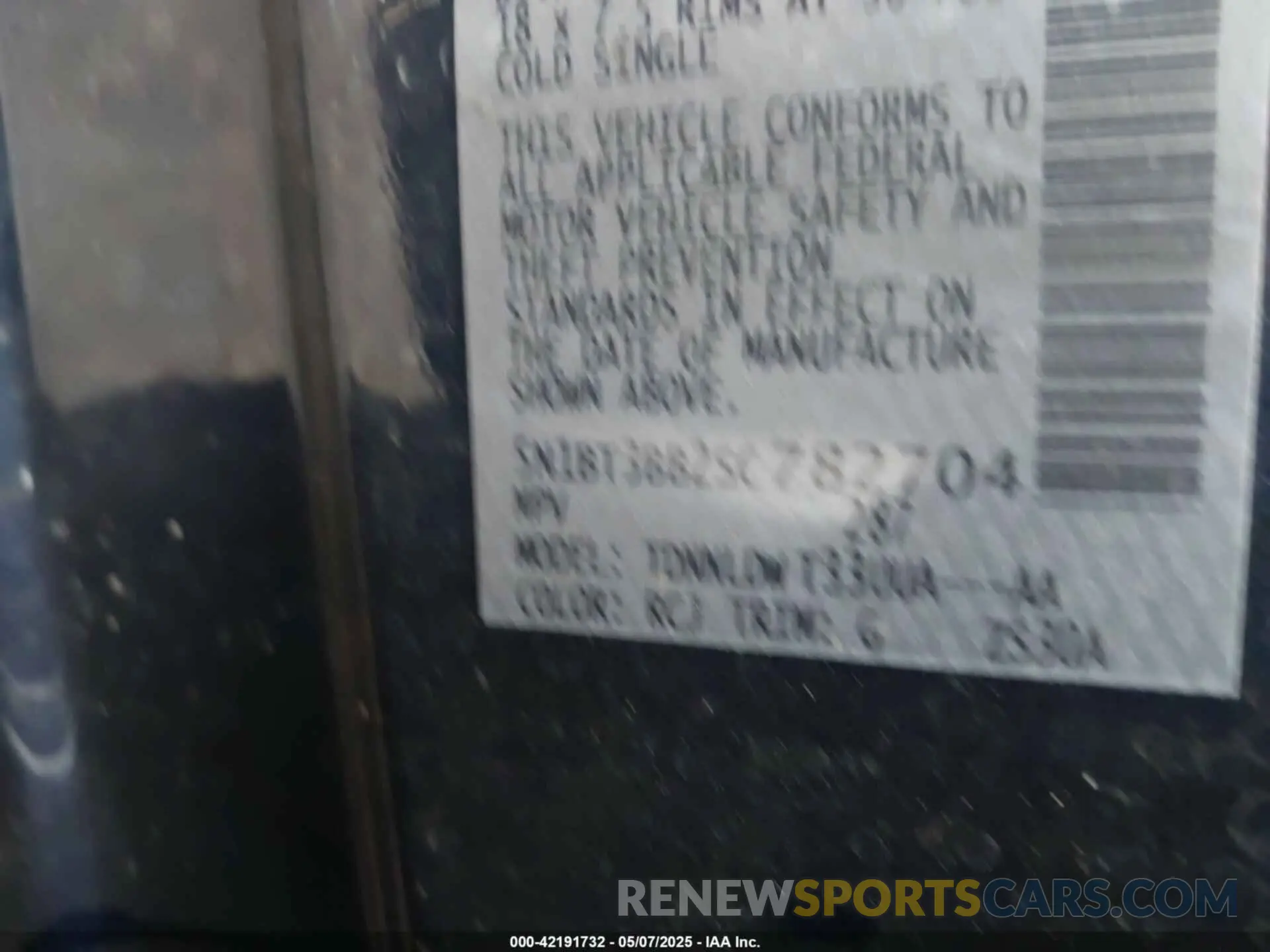 9 Photograph of a damaged car 5N1BT3BB2SC782704 NISSAN ROGUE 2025