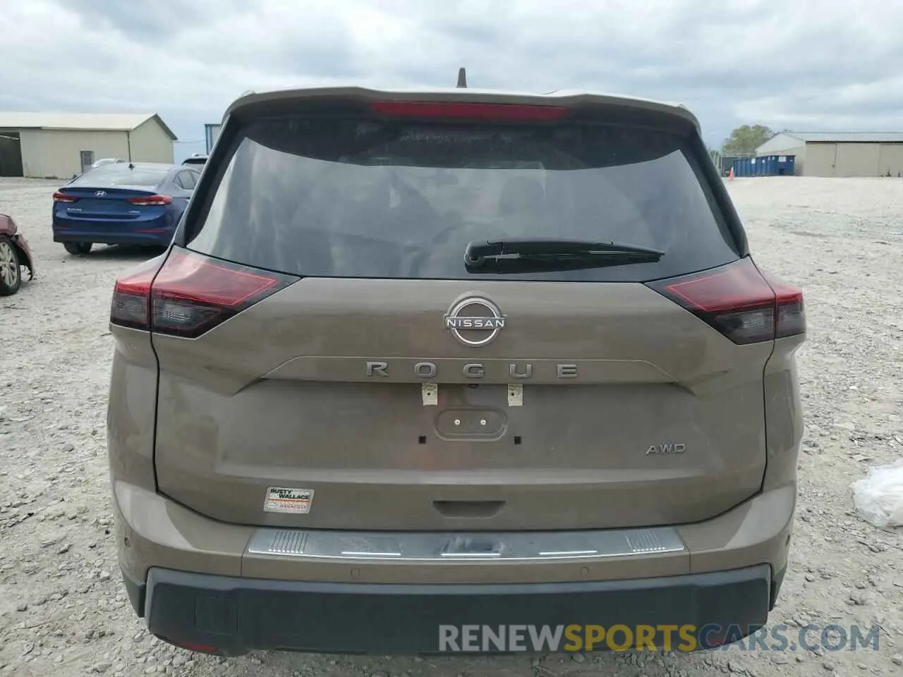 6 Фотография поврежденного автомобиля 5N1BT3BB3SC676651 NISSAN ROGUE 2025