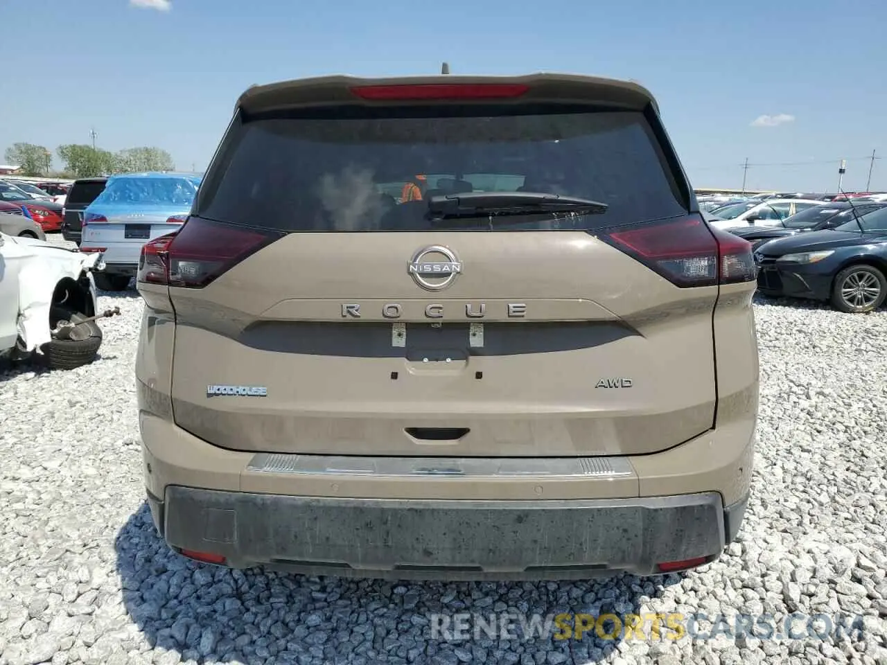 6 Photograph of a damaged car 5N1BT3BB3SC762607 NISSAN ROGUE 2025