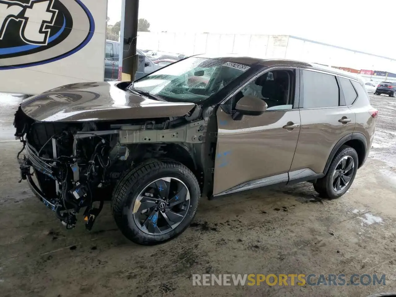 1 Photograph of a damaged car 5N1BT3BB4SC769162 NISSAN ROGUE 2025