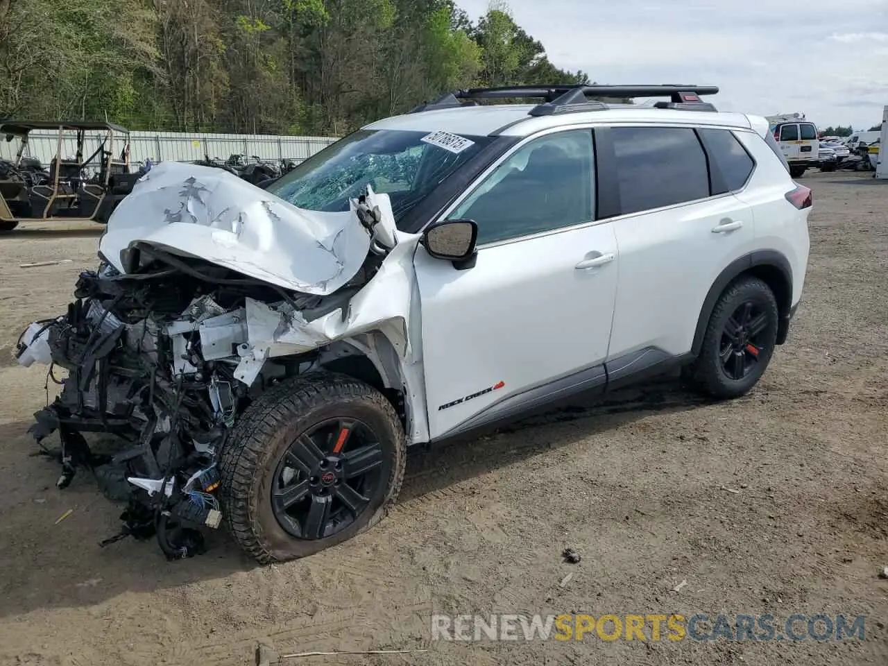 1 Photograph of a damaged car 5N1BT3BB4SC783997 NISSAN ROGUE 2025