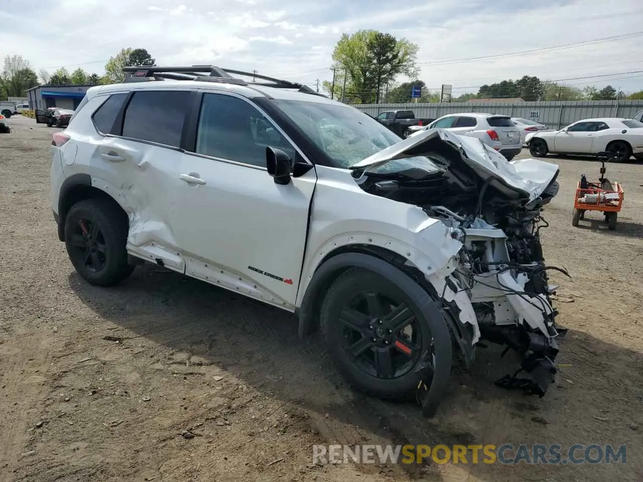 4 Photograph of a damaged car 5N1BT3BB4SC783997 NISSAN ROGUE 2025