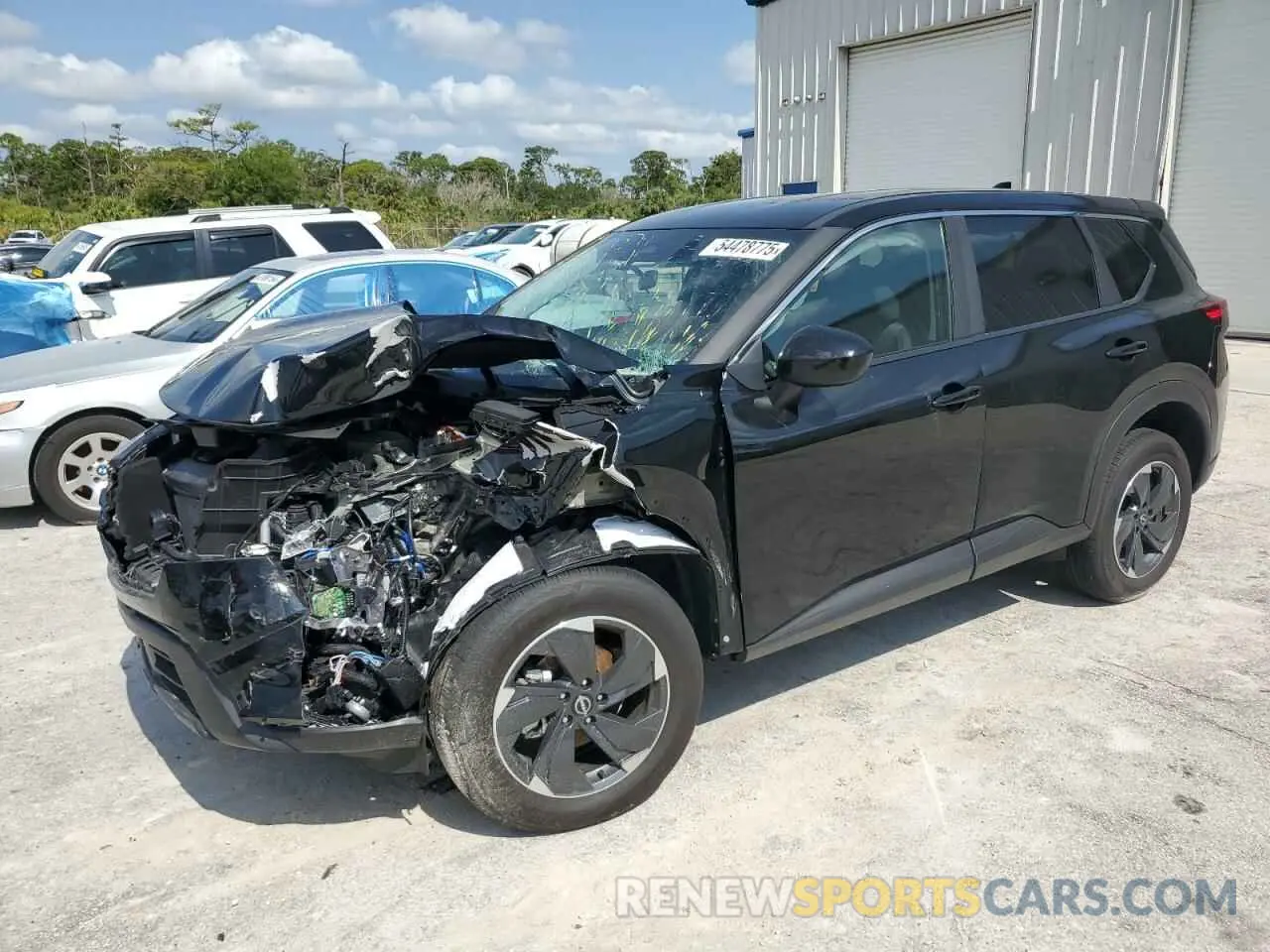 1 Photograph of a damaged car 5N1BT3BB5SC801889 NISSAN ROGUE 2025