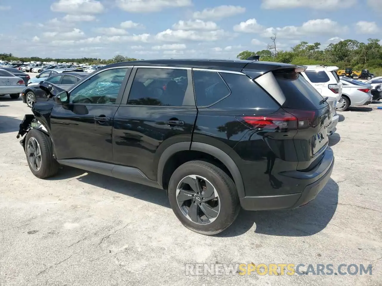 2 Photograph of a damaged car 5N1BT3BB5SC801889 NISSAN ROGUE 2025