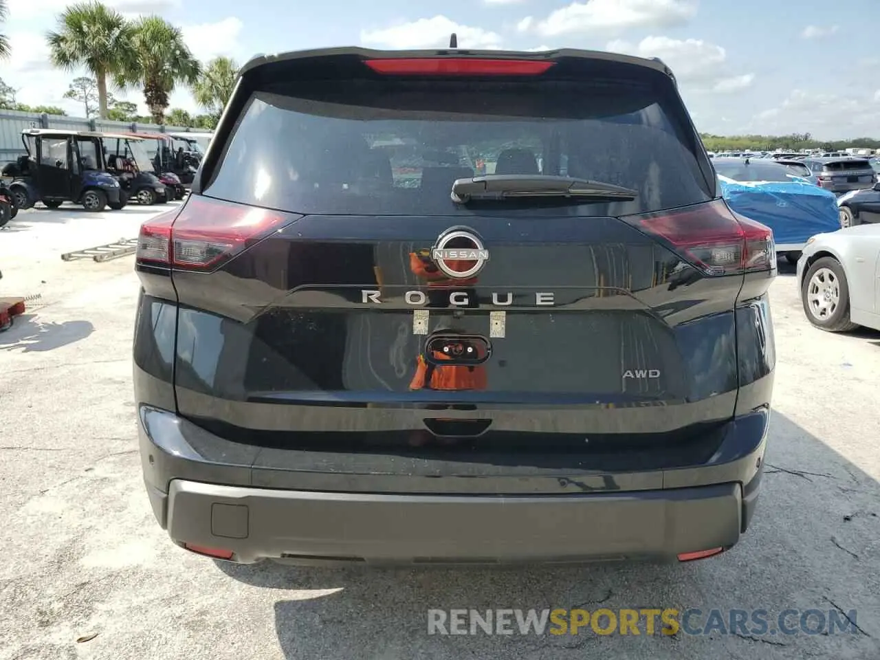 6 Photograph of a damaged car 5N1BT3BB5SC801889 NISSAN ROGUE 2025