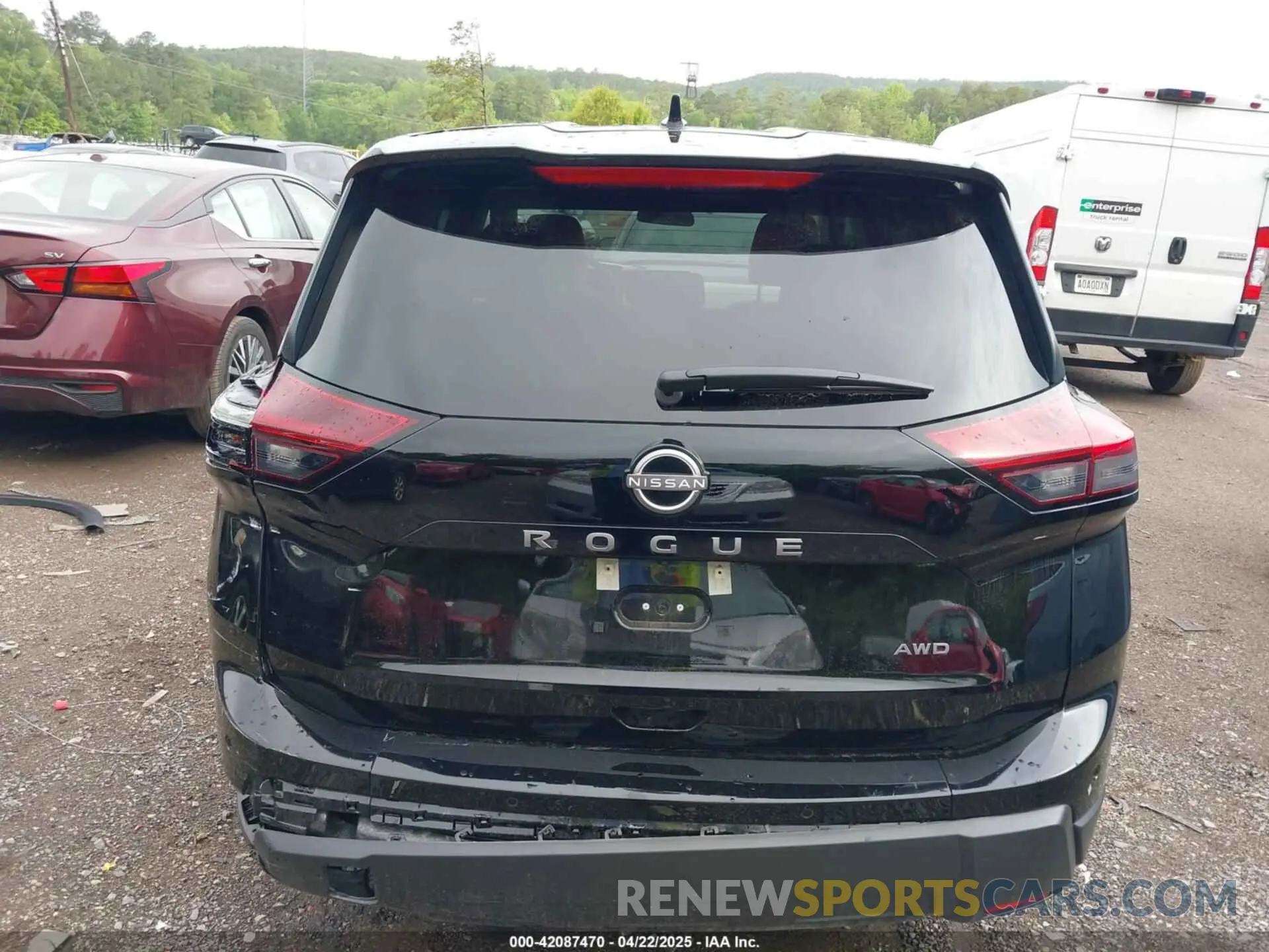 16 Photograph of a damaged car 5N1BT3BB6SC783421 NISSAN ROGUE 2025