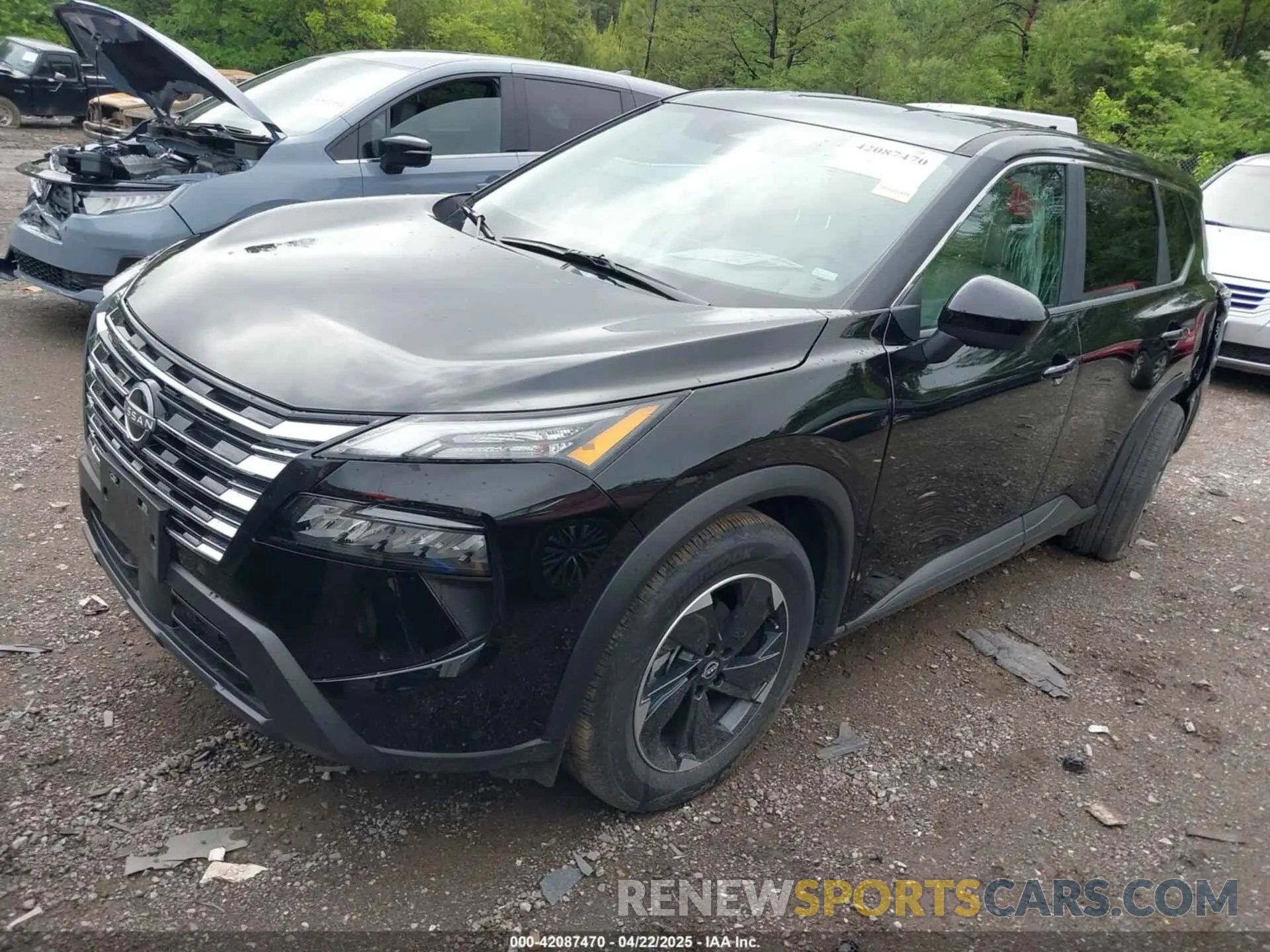 2 Photograph of a damaged car 5N1BT3BB6SC783421 NISSAN ROGUE 2025