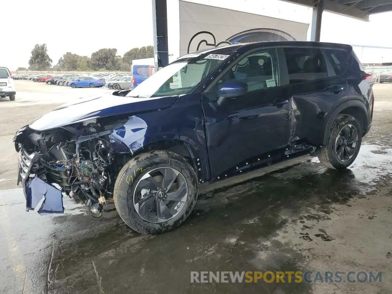 1 Photograph of a damaged car 5N1BT3BB6SC838692 NISSAN ROGUE 2025